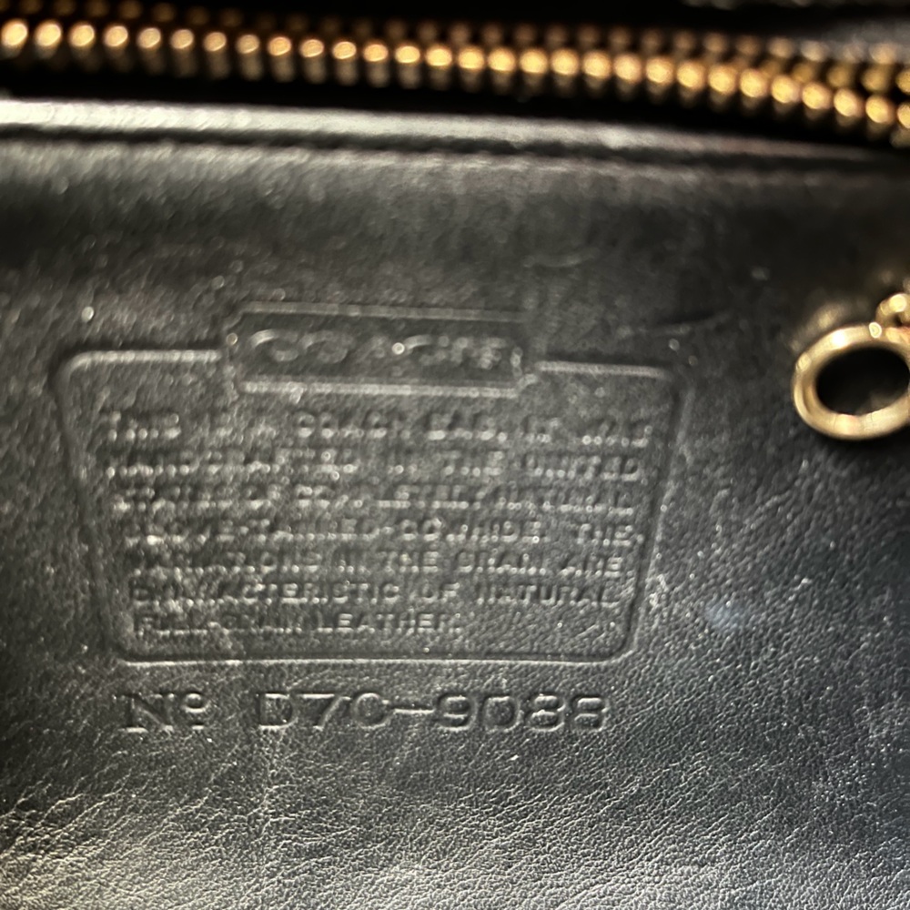 VINTAGE Coach Belmont Leather Satchel Bag - Picture 3 of 16